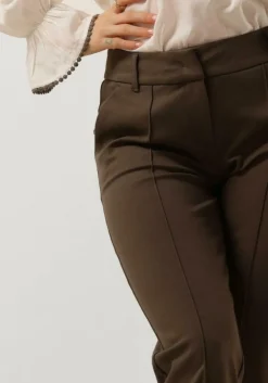 groene summum flared broek trousers punto milano