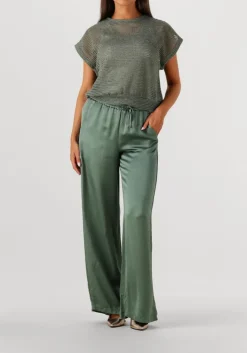 groene summum top rib tanktop cotton rib