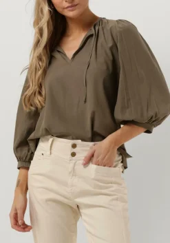 groene summum top top short sleeves modal blend