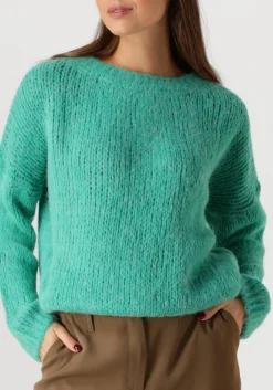 groene summum trui sweater alpaca blend knit