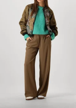 groene summum trui sweater alpaca blend knit