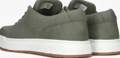 groene timberland lage sneakers maple grove knit