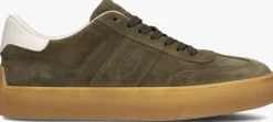 groene tod's lage sneakers tod's sneaker