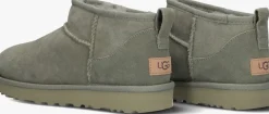 groene ugg vachtlaarzen w classic ultra mini