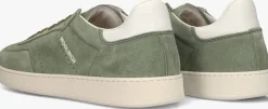 groene woolrich lage sneakers swing court manh