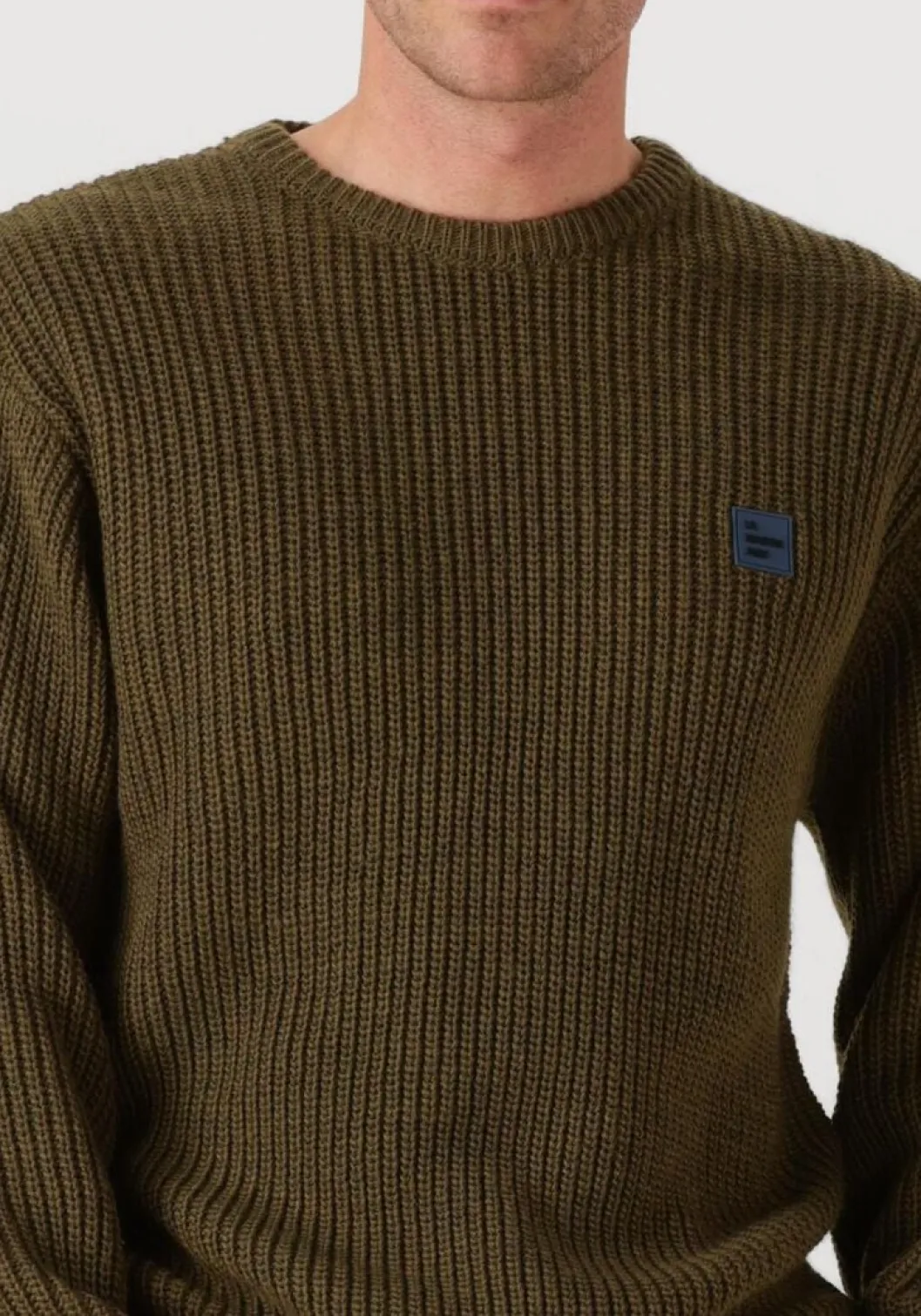 khaki american vintage trui crashway crew