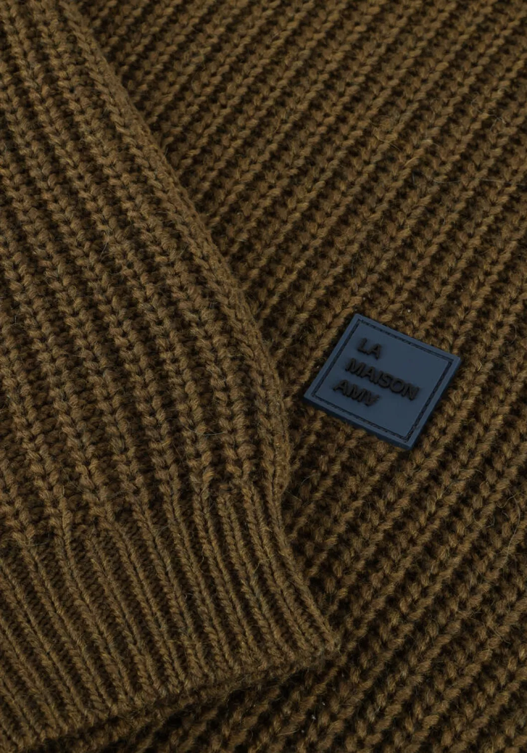 khaki american vintage trui crashway crew