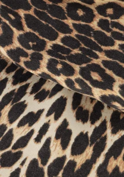 khaki co'couture mini jurk leocc crop puff dress