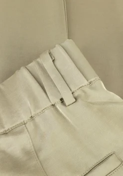 khaki dante6 broeken jules satin smart pants