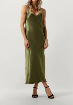 khaki greek archaic kori midi jurk 130512