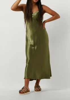 khaki greek archaic kori midi jurk 130512