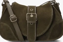 khaki núnoo schoudertas maria stitch