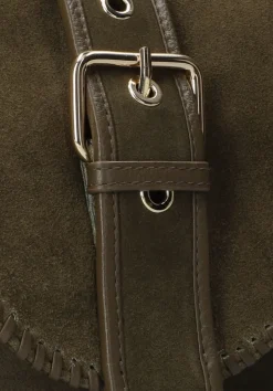 khaki núnoo schoudertas maria stitch