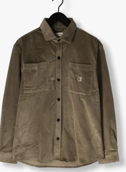 khaki the goodpeople overshirt snewy