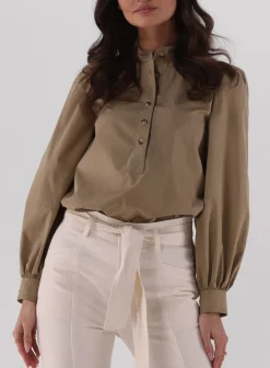 khaki vanessa bruno blouses aloe