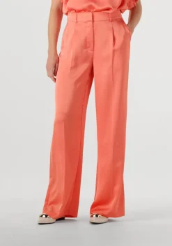 koraal dante6 broeken jules satin smart pants