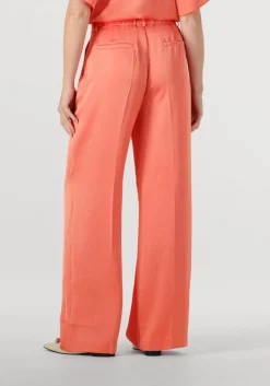 koraal dante6 broeken jules satin smart pants