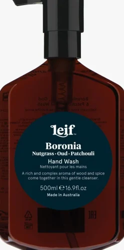 leif handverzorging boronia hand wash 500ml
