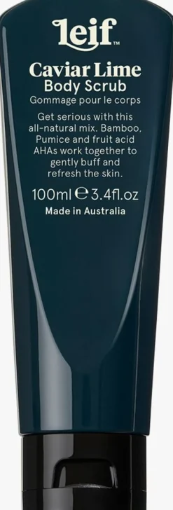 leif lichaamsverzorging caviar lime body scrub 100ml