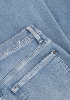 lichtblauwe 7 for all mankind wide jeans modern dojo bloom