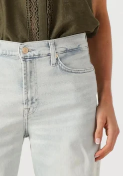 lichtblauwe 7 for all mankind wide jeans lotta