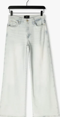 lichtblauwe 7 for all mankind wide jeans lotta
