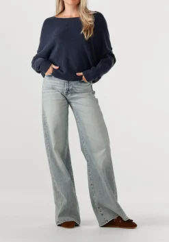 lichtblauwe 7 for all mankind wide jeans lotta must