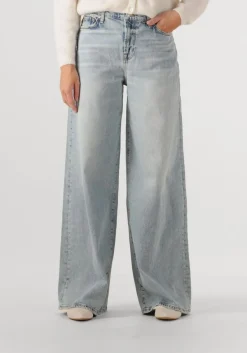 lichtblauwe 7 for all mankind straight leg jeans marie wide leg ode to