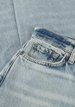 lichtblauwe 7 for all mankind straight leg jeans marie wide leg ode to