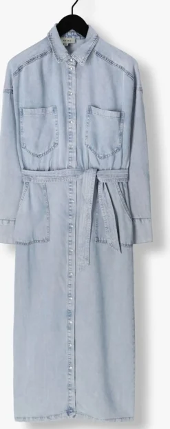 lichtblauwe aaiko maxi jurk dilien ten 549