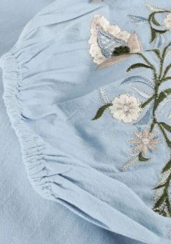 lichtblauwe aimee the label maxi jurk miranda