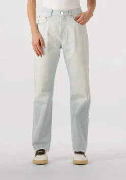 lichtblauwe closed straight leg jeans jonta