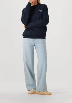 lichtblauwe closed wide jeans nikka jeans