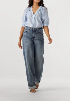 lichtblauwe copenhagen muse blouses cm molly shirt