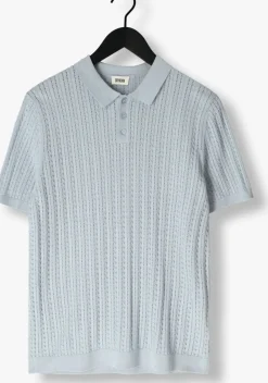 lichtblauwe drykorn polo triton 420197