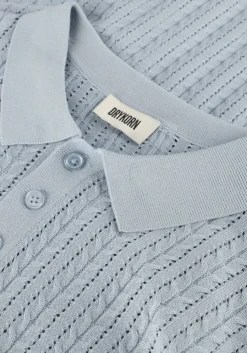 lichtblauwe drykorn polo triton 420197