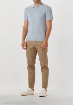 lichtblauwe drykorn polo triton 420187