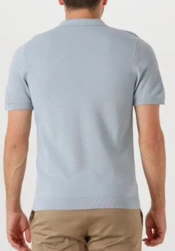 lichtblauwe drykorn polo triton 420187