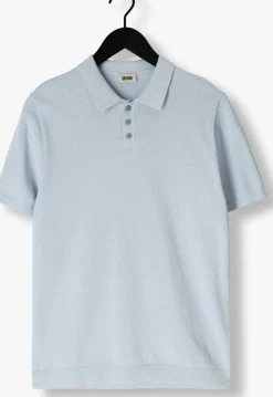 lichtblauwe drykorn polo triton 420187