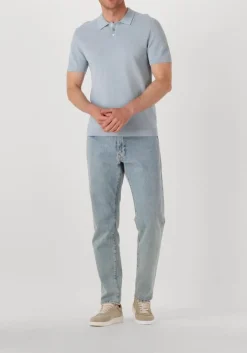 lichtblauwe drykorn polo triton 420187