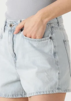 lichtblauwe drykorn shorts refer