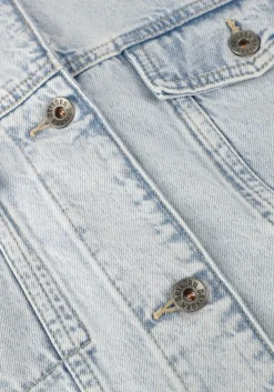 lichtblauwe drykorn spijkerjas holbrooks