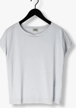 lichtblauwe drykorn t-shirt vanope