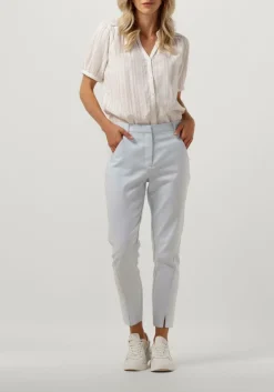 lichtblauwe fiveunits pantalon angelie split