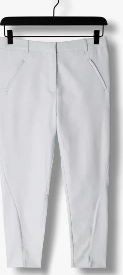 lichtblauwe fiveunits pantalon angelie split