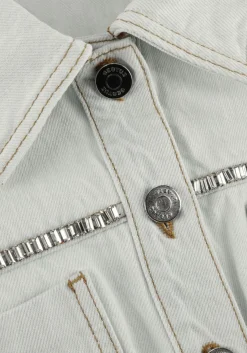 lichtblauwe gestuz mini jurk caliagz dress