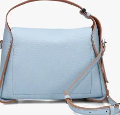lichtblauwe gianni chiarini schoudertas penelope 11351