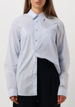 lichtblauwe herskind blouses brooklyn shirt