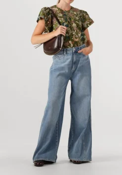 lichtblauwe herskind wide jeans k,atja jeans 5600214
