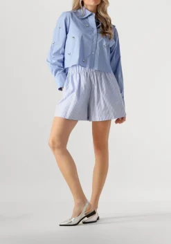 lichtblauwe ibana blouses tiberio